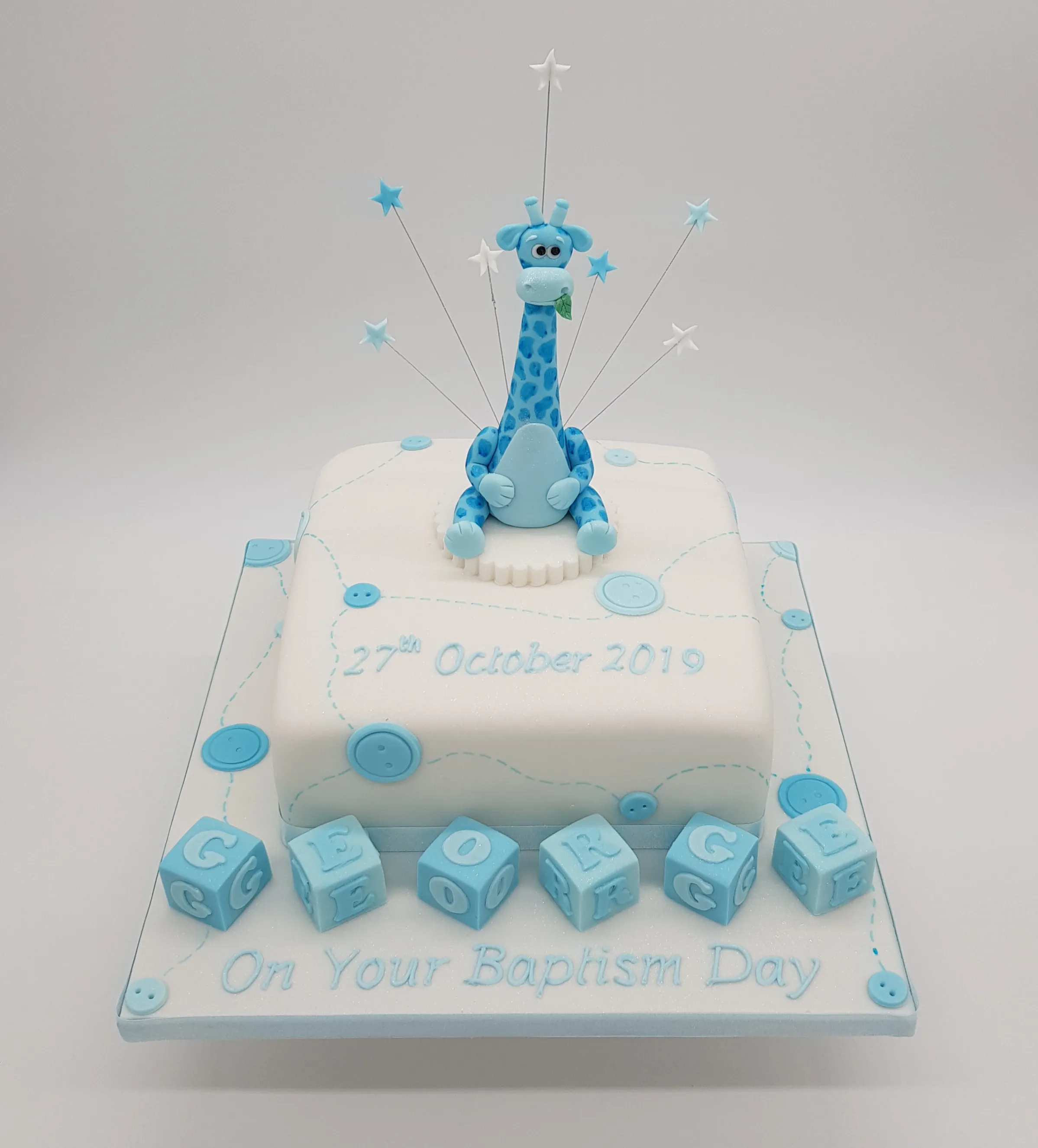Christening cake from our gallery