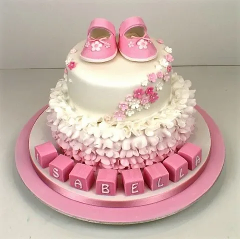 Christening cake from our gallery