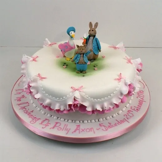 Christening cake from our gallery